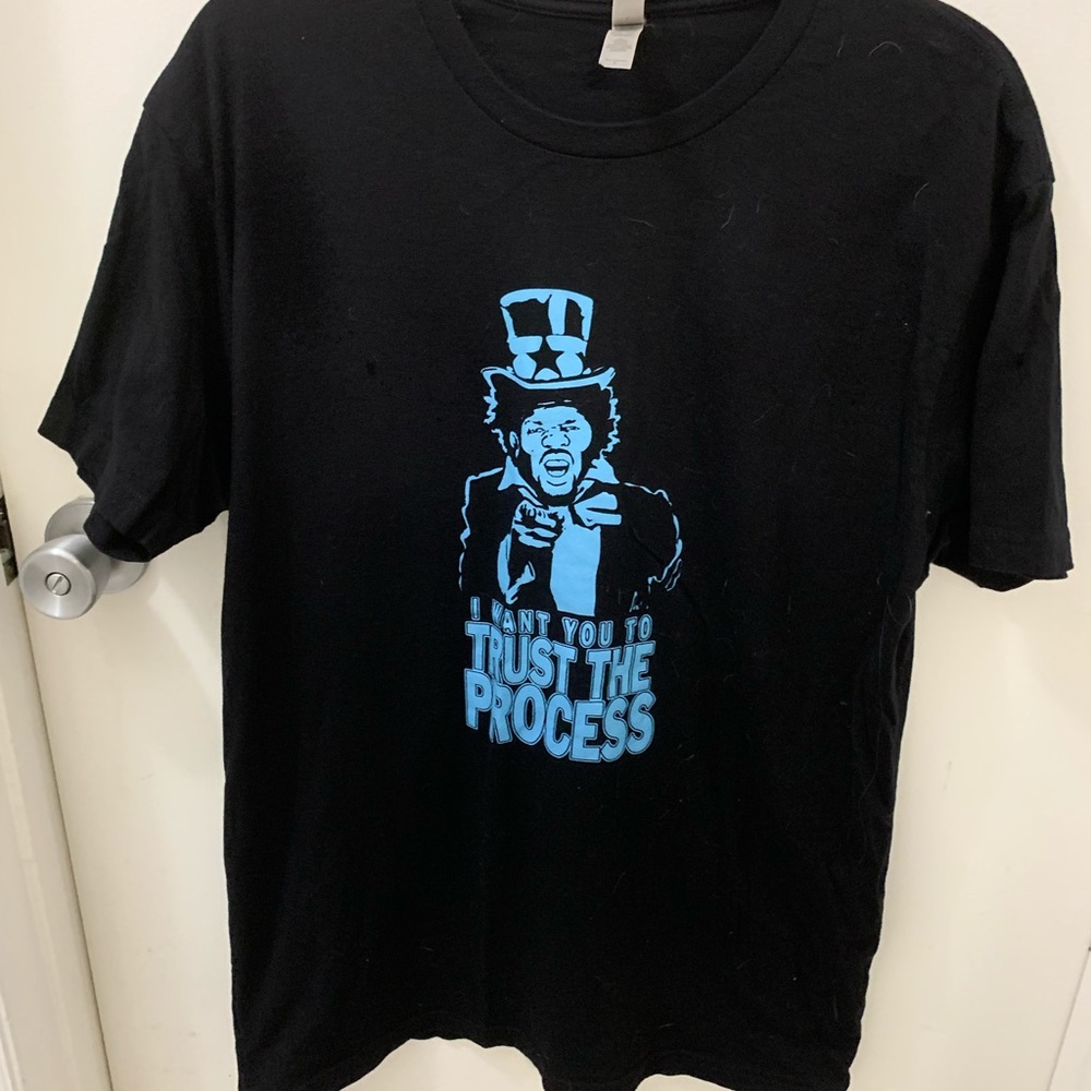 mens Black t shirt XL Next Level